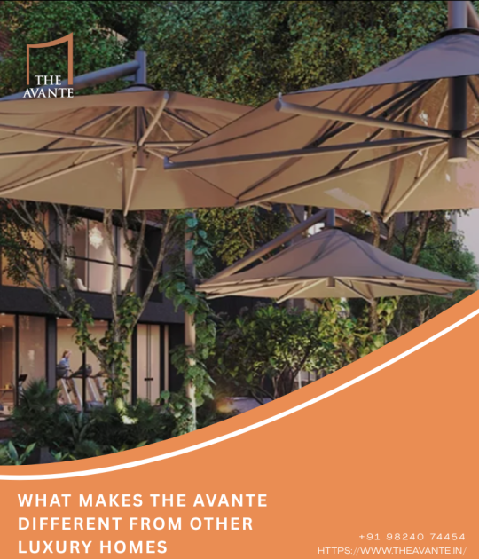 What Makes The Avante Different from Other Luxury Residential Projects in Gandhinagar?